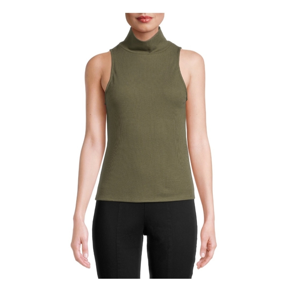 Sleeveless Turtleneck